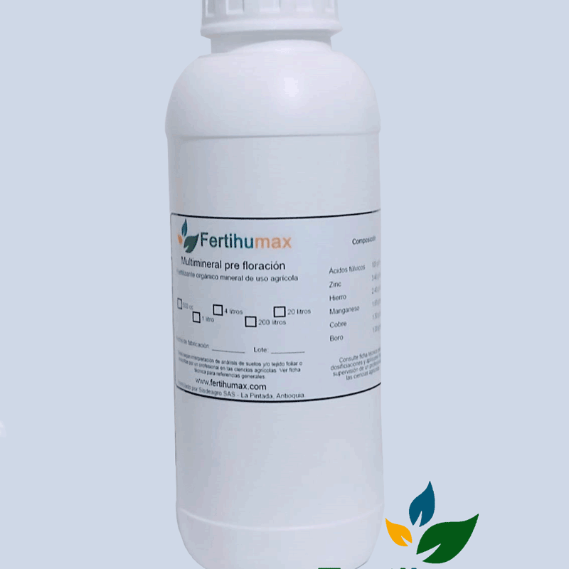 Fertihumax pre floración: Fertilizantes quelatados líquidos de alto rendimiento